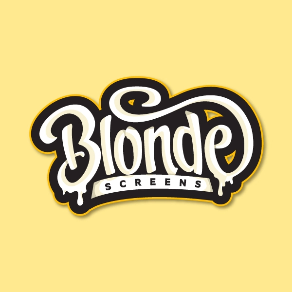 Logo Design   Blonde Screens