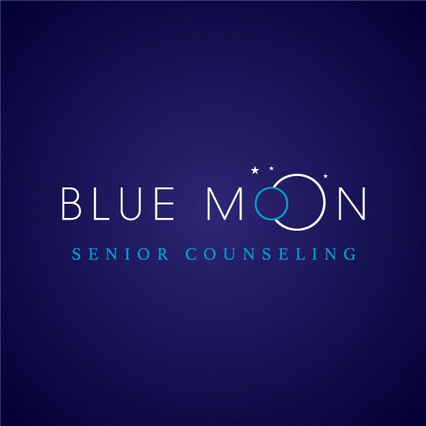 Logo Design   Blue Moon Senior Counseling