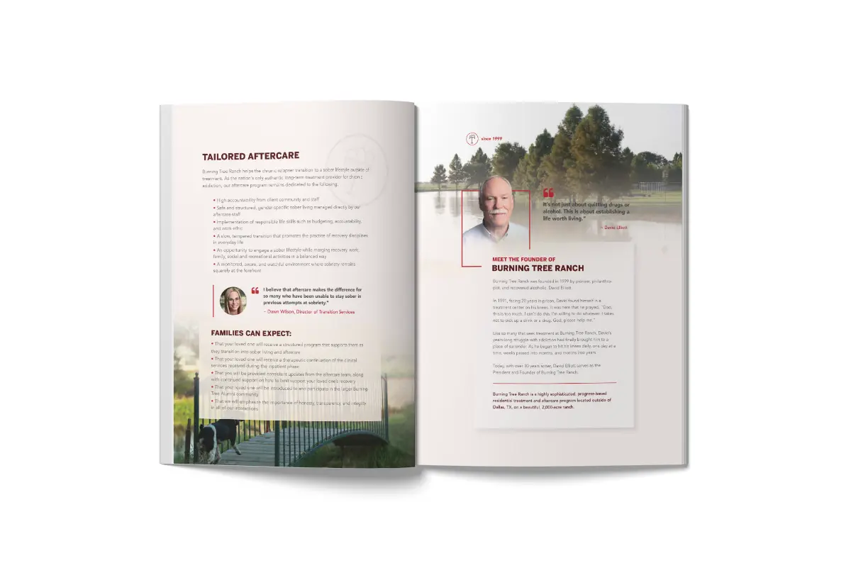 Burning Tree Ranch Brochure Mockup