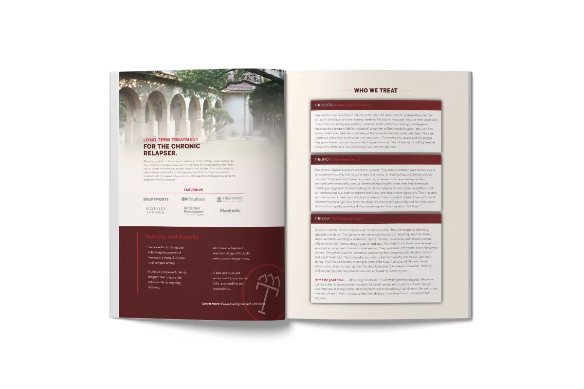 Burning Tree Ranch Brochure Mockup