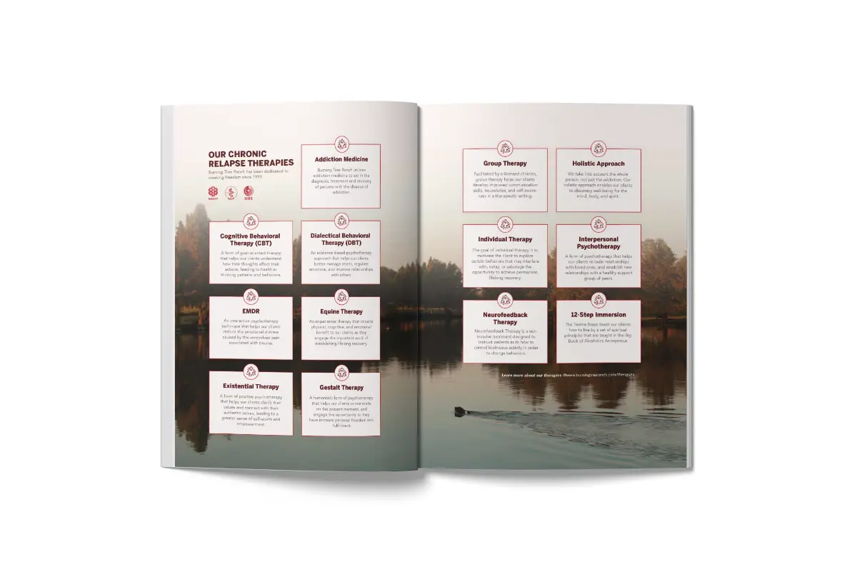 Burning Tree Ranch Brochure Mockup