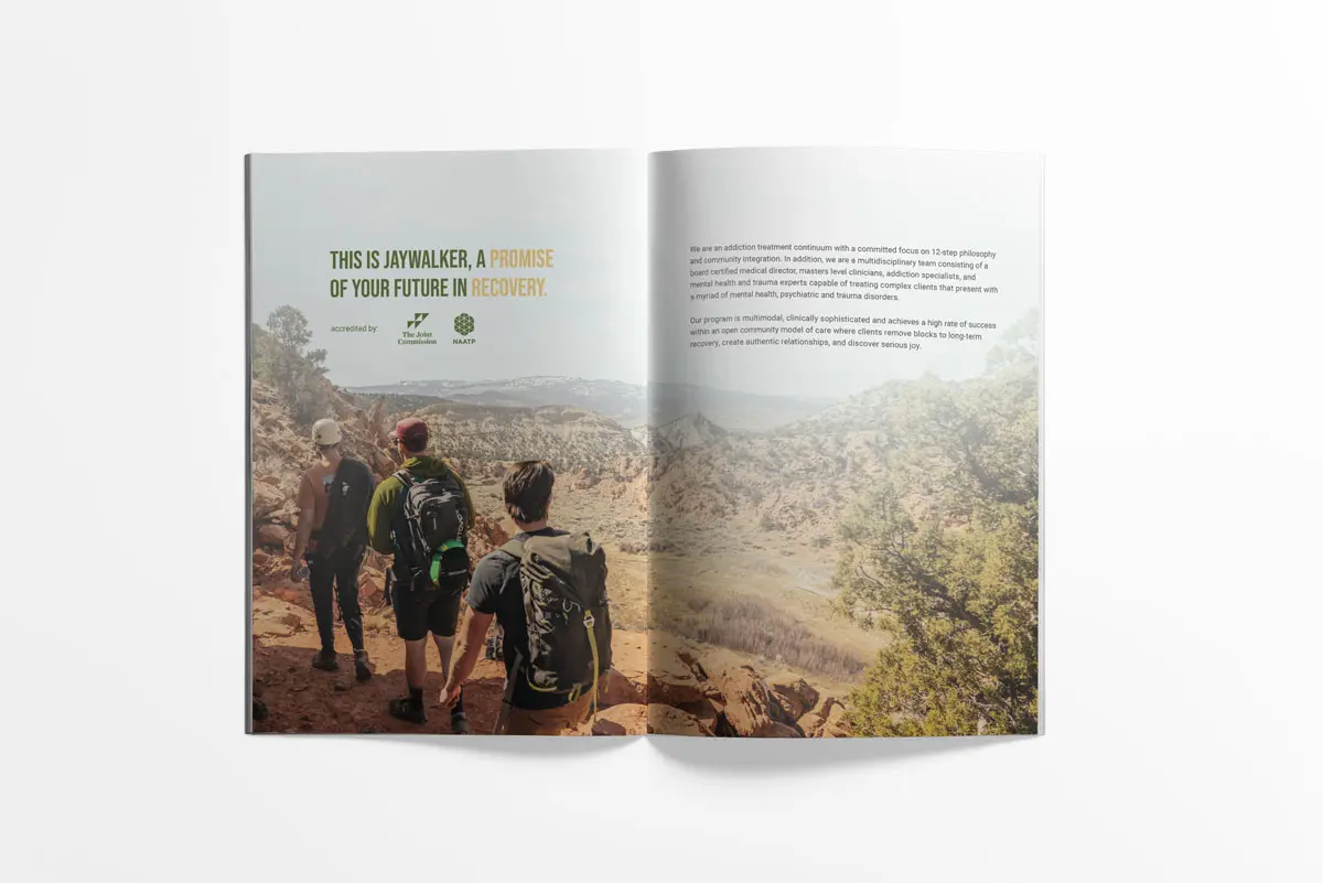 Jaywalker Lodge Brochure Design