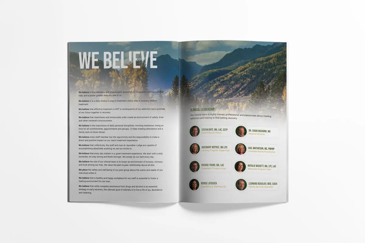 Jaywalker Lodge Brochure Design