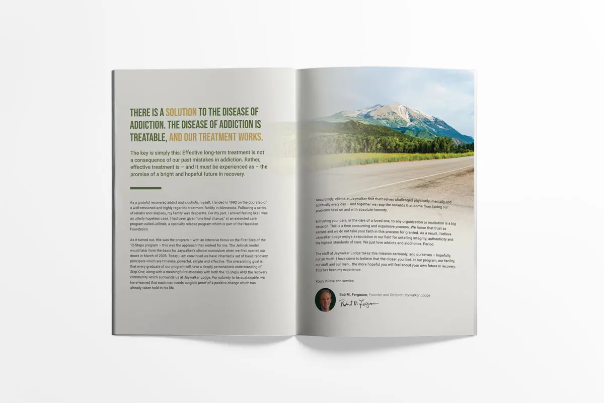 Jaywalker Lodge Brochure Design