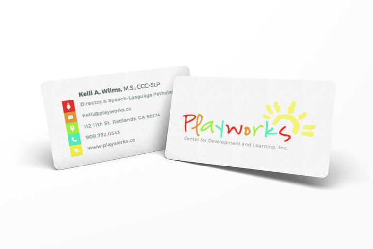 Playworks Business Card Design
