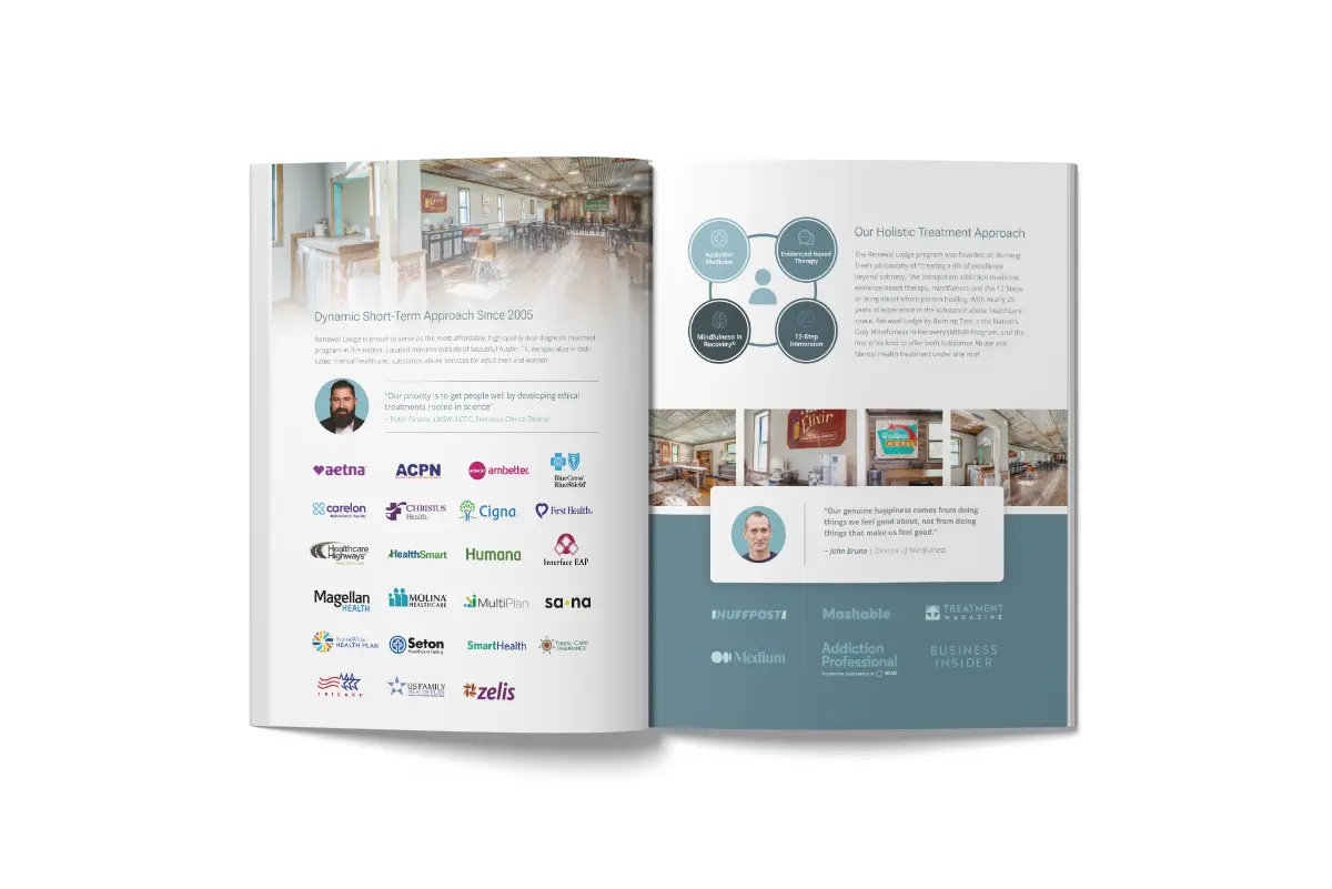 Renewal Lodge Brochure Design