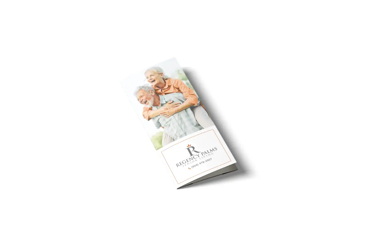 Regency Palms Trifold Brochure Design
